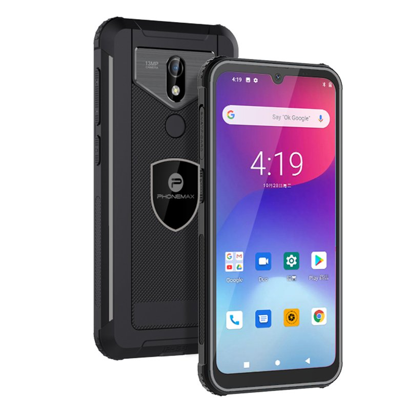 Maximum discount Phonemax M1s pro Dual 4g Rugged Phone 4G+64GB Cheap Android Mobile Waterproof NFC Quad Core 3G&4G Smartphone